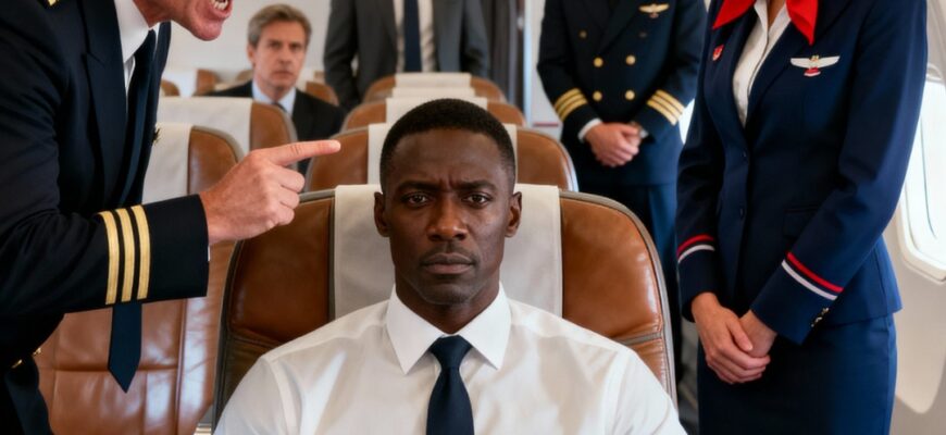 “First Class Isn’t for Black People” — A Black CEO Was In:sulted by the Pilot, but What He Did After Landing Left Everyone Speechless Malcolm Reeves adjust “First Class Isn’t for Black People” — A Black CEO Was In:sulted by the Pilot, but What He Did After Landing Left Everyone Speechless Malcolm Reeves adjust
