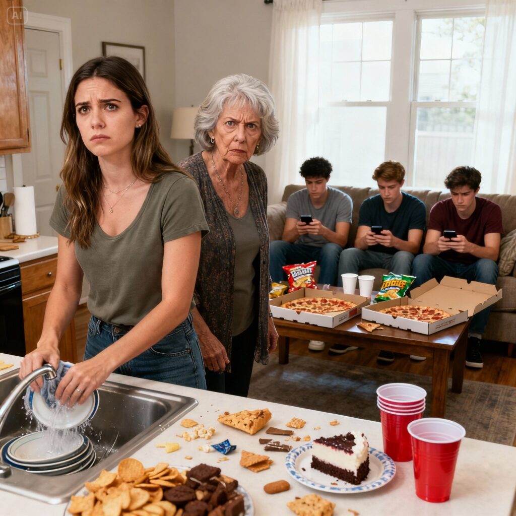 When my mother-in-law found out I was earning ,000 a month, she immediately called her three sons from the countryside to move