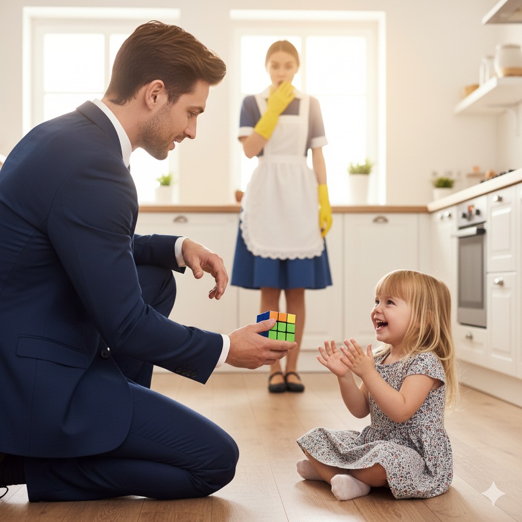 A Humble Cleaning Employee, Having No One to Leave Her Daughter With, Decided to Bring Her to Work, Unaware That the Reaction of Her Millionaire Boss A Humble Cleaning Employee, Having No One to Leave Her Daughter With, Decided to Bring Her to Work, Unaware That the Reaction of Her Millionaire Boss