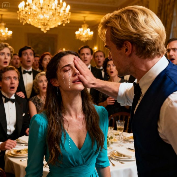 He slapped his wife in front of his friends to prove his dominance — but her revenge stunned everyone into silence…Everyone at the dinner table froze when Ethan’s hand met Lily’s cheek.