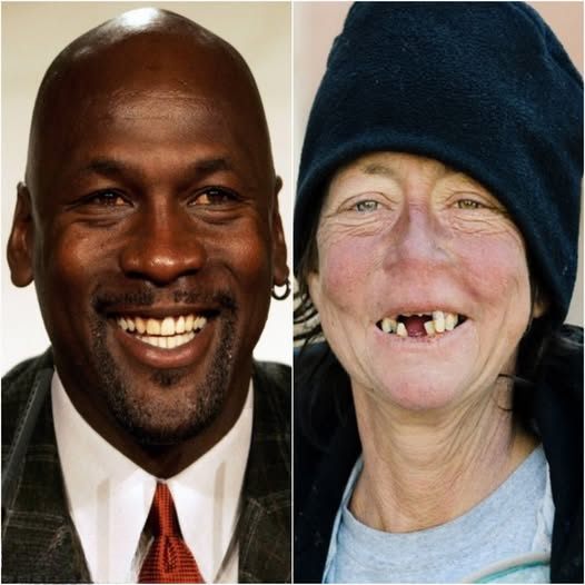 A homeless woman asked Michael Jordan for just  at a Chicago terminal.