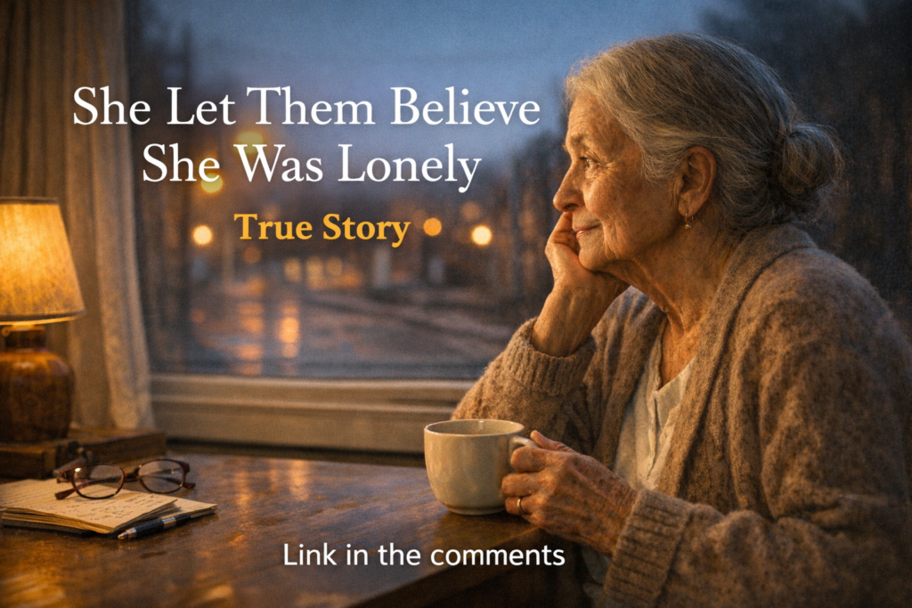 She Let Them Believe She Was Lonely