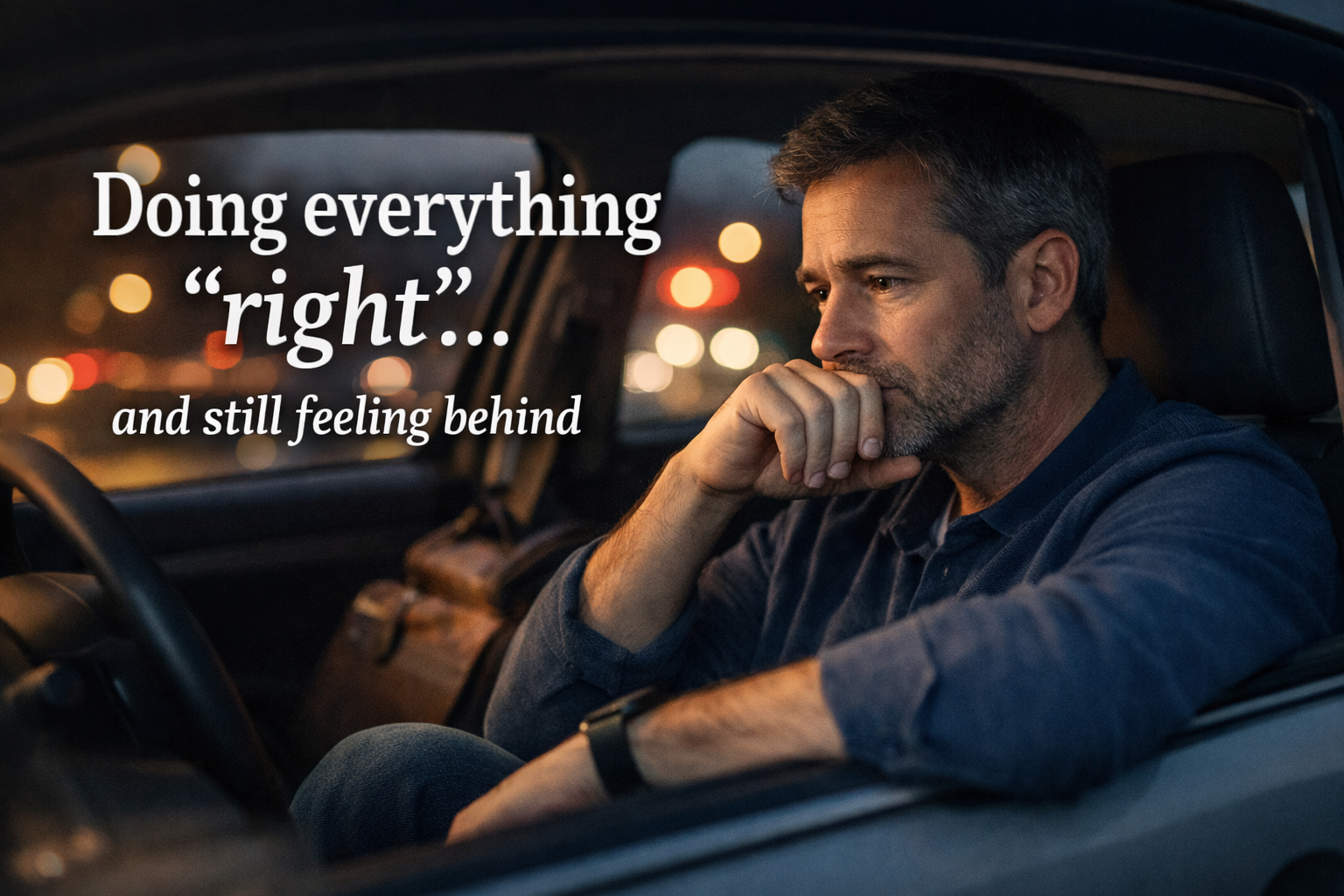 At 40, I Realized I Had Been Doing Everything “Right”… and Still Felt Behind