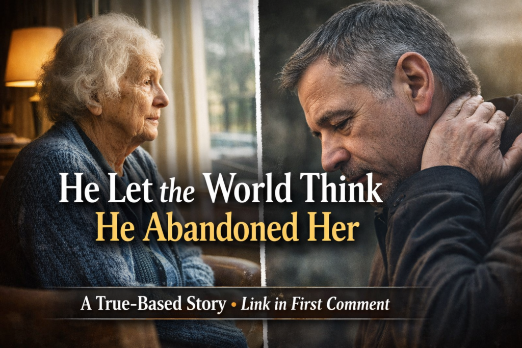 He Let the World Think He Abandoned Her